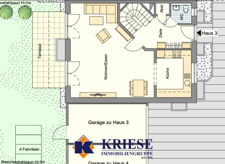 Doppelhaushälfte zur Miete 2.600 € 4,5 Zimmer 132,7 m² 219 m² Grundstück frei ab 01.05.2026 Unterpfaffenhofen Germering 82110