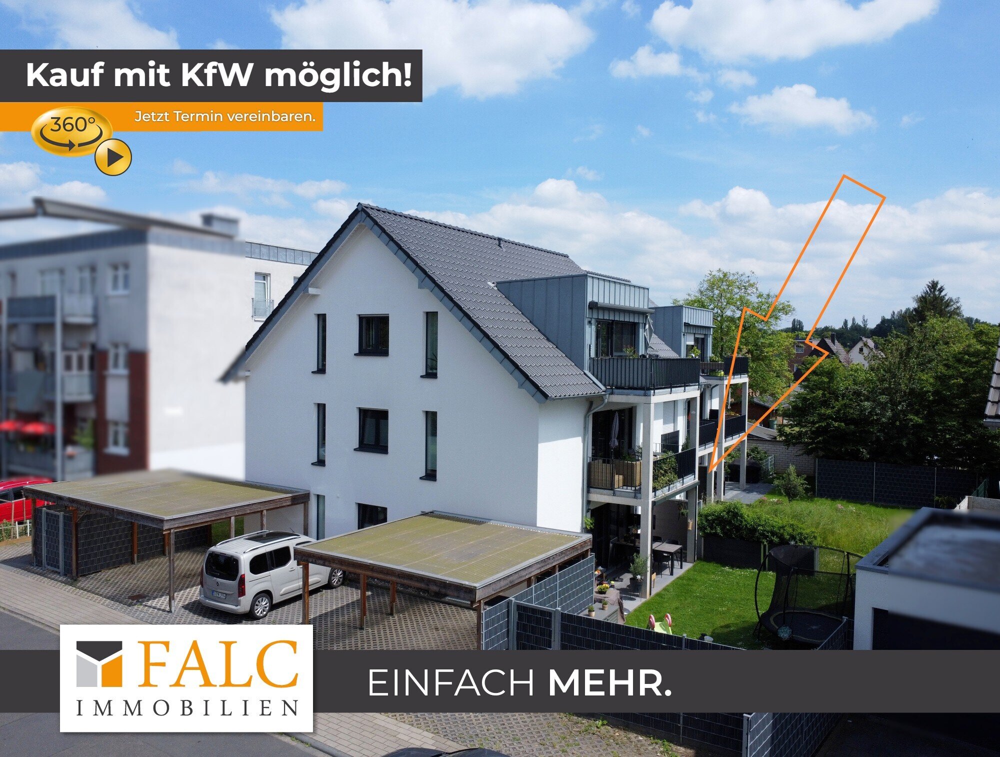 Wohnung zum Kauf provisionsfrei 429.000 € 4 Zimmer 134 m²<br/>Wohnfläche 2.<br/>Geschoss West Troisdorf 53840