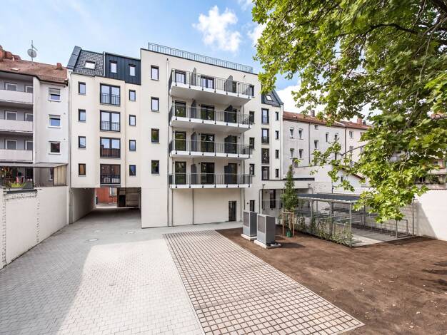 Wohnung zur Miete - Erstbezug 510 € 1 Zimmer 20,2 m² 1. Geschoss frei ab 01.10.2026 St Johannis Weiterer Innenstadtgürtel West / Nord / Ost 90419