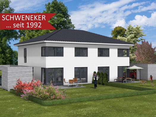 Doppelhaushälfte zum Kauf 436.000 € 4 Zimmer 129 m² 332 m² Grundstück Eidinghausen Bad Oeynhausen 32549