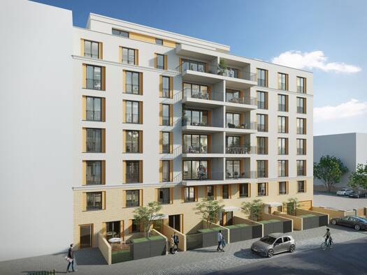 Wohnung zum Kauf - Neubau 559.500 € 4 Zimmer 104,3 m² 5. Geschoss Moritzburger Straße 18 Pieschen-Süd Dresden 01127