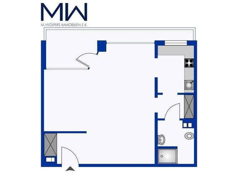 Studio zum Kauf 419.000 € 1 Zimmer 45 m² 14. Geschoss Altona-Altstadt Hamburg 22767