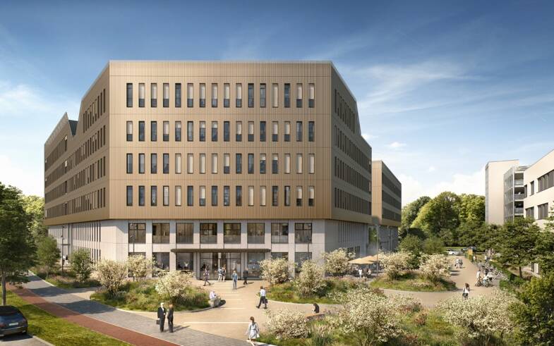 Bürogebäude zur Miete provisionsfrei 7.083,6 m² Bürofläche teilbar ab 196 m² Marienwerder Hannover 30419