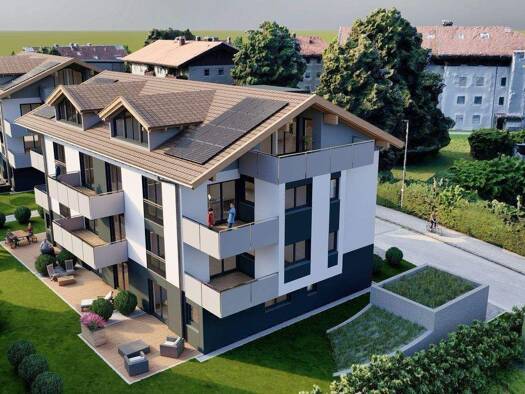 Wohnung zum Kauf - Erstbezug provisionsfrei als Kapitalanlage geeignet 509.000 € 3 Zimmer 80,2 m² Lambergstraße 15 Haslach Traunstein 83278