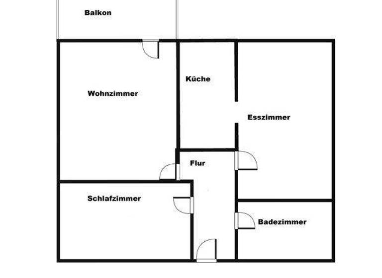 Wohnung zur Miete 684 € 2 Zimmer 61,9 m² 2. Geschoss frei ab 14.03.2026 Unterwerkstr. 18 Haltingen Weil am Rhein 79576