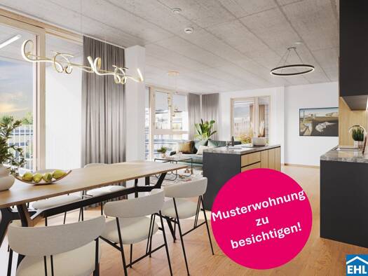 Wohnung zum Kauf - Erstbezug 830.000 € 4 Zimmer 105 m² 1. Geschoss Hilde-Güden-Promenade 9 Wien 1030