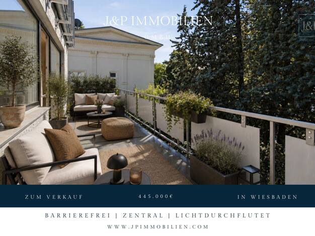 Wohnung zum Kauf 445.000 € 2 Zimmer 91,5 m² Wiesbaden Wiesbaden 65193