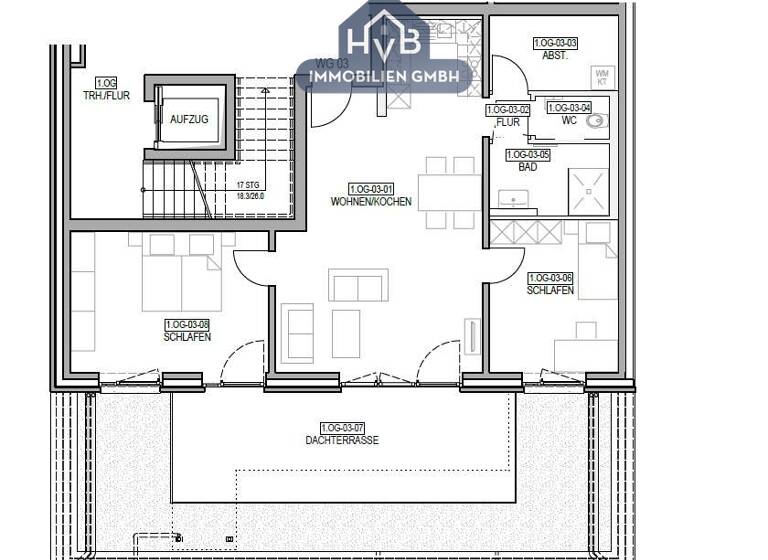Wohnung zur Miete 1.300 € 3 Zimmer 97,5 m² Rotenburg 27356