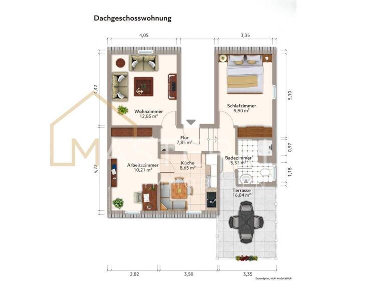 Wohnung zur Miete 700 € 3 Zimmer 64 m² 3. Geschoss frei ab 01.05.2026 Rehlingen 66780