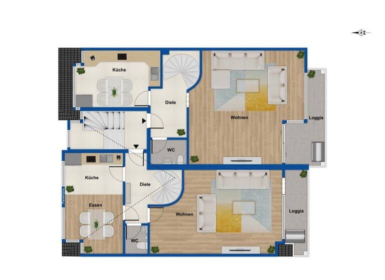 Maisonette zum Kauf 299.000 € 6 Zimmer 173 m²<br/>Wohnfläche Ückendorf Gelsenkirchen 45886
