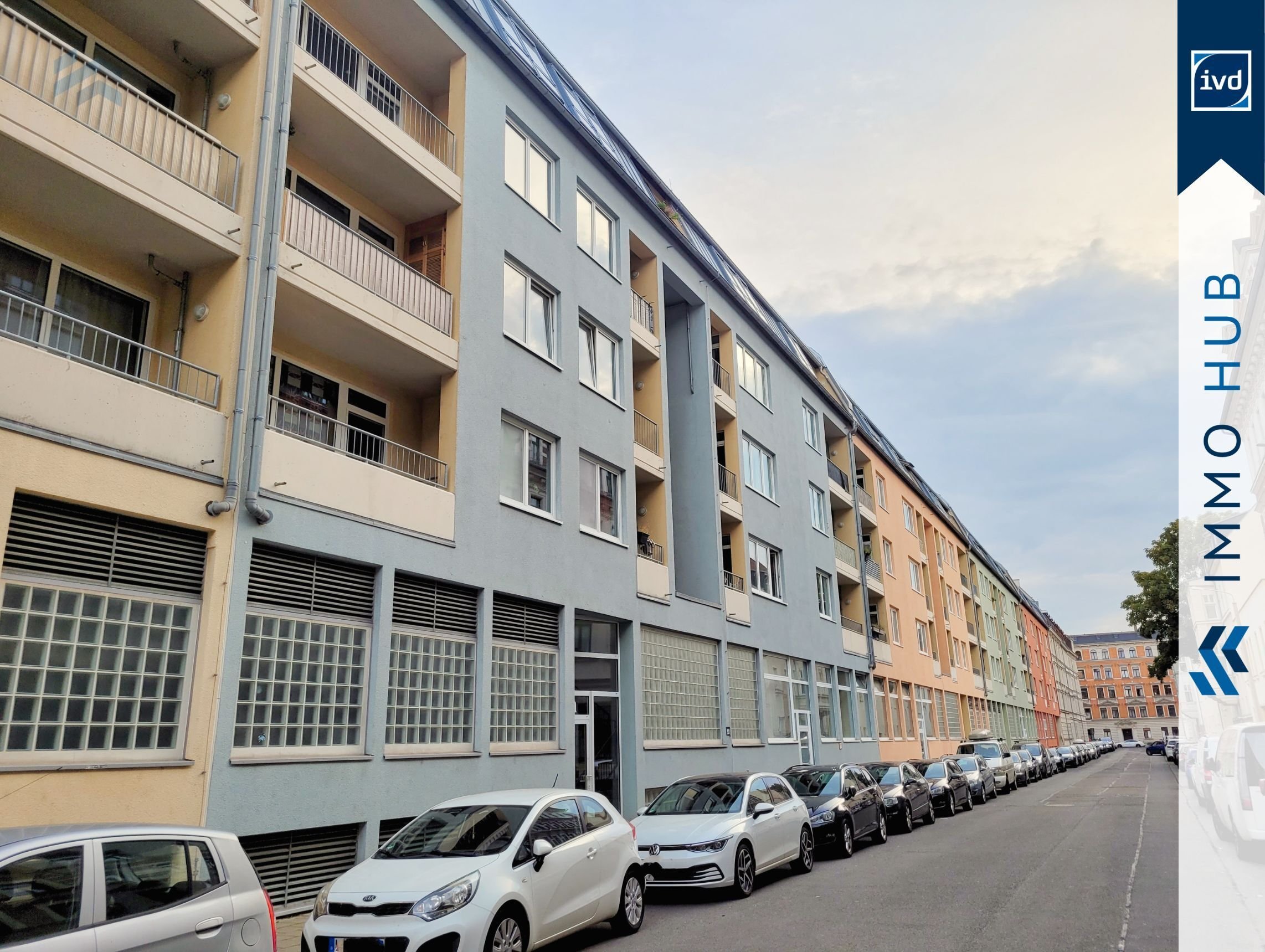 Wohnung zum Kauf 184.000 € 2 Zimmer 62,9 m²<br/>Wohnfläche 3.<br/>Geschoss Plagwitz Leipzig 04229