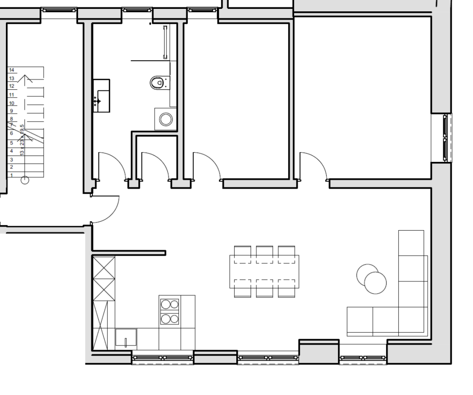 Wohnung zur Miete 1.150 € 3,5 Zimmer 79 m²<br/>Wohnfläche 1.<br/>Geschoss ab sofort<br/>Verfügbarkeit Büsingen am Hochrhein 78266