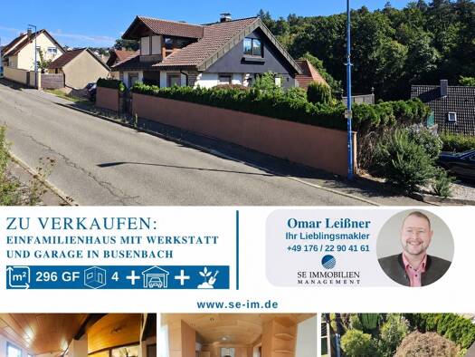 Einfamilienhaus zum Kauf 399.000 € 5 Zimmer 143 m² 296 m² Grundstück Busenbach Waldbronn 76337
