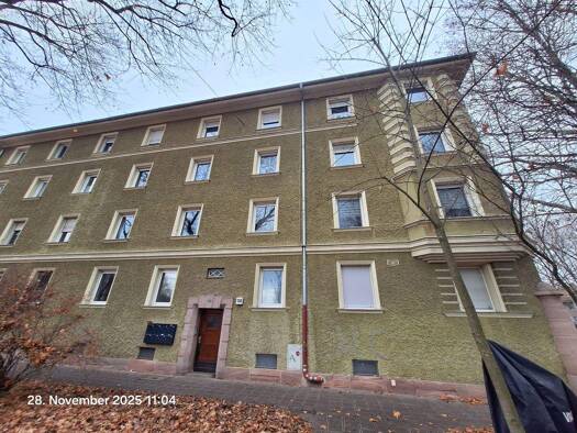 Wohnung zur Miete 421 € 1 Zimmer 40,9 m² EG frei ab 15.01.2026 Gibitzenhofstr. 138 Gibitzenhof Nürnberg 90443