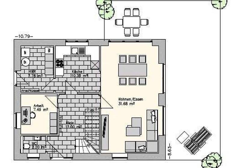 Einfamilienhaus zum Kauf provisionsfrei 380.780 € 5 Zimmer 131 m² 1 m² Grundstück Dülmen 48249