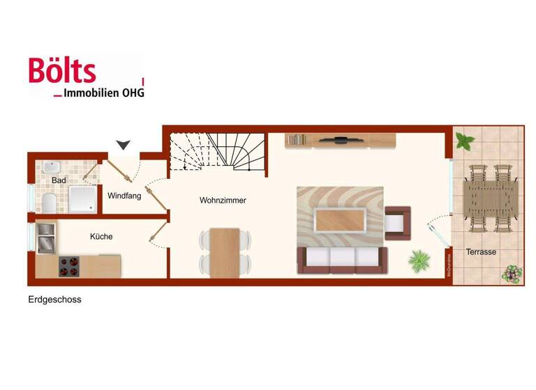 Wohnung zur Miete Wohnen auf Zeit 5.040 € 4 Zimmer 100 m² frei ab sofort Langeoog 26465