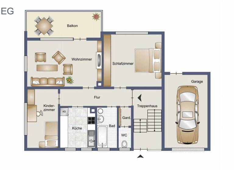 Mehrfamilienhaus zum Kauf 659.000 € 7 Zimmer 171 m² 773 m² Grundstück Köngen 73257