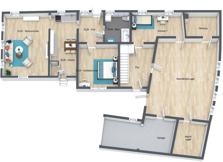 Mehrfamilienhaus zum Kauf 290.000 € 7 Zimmer 255,2 m² 290 m² Grundstück Steinweiler 76872