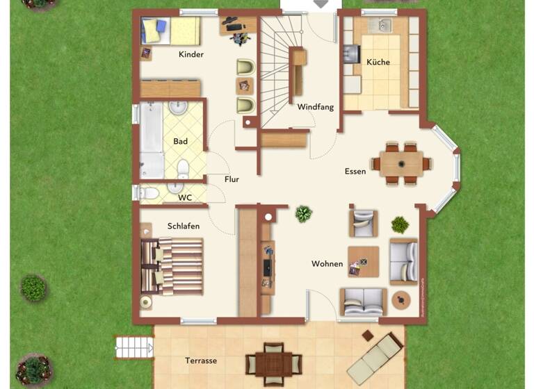 Einfamilienhaus zum Kauf 395.000 € 3 Zimmer 80 m² 612 m² Grundstück Wassermungenau Abenberg 91183