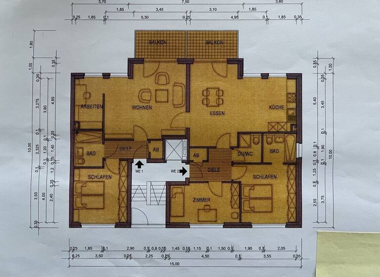 Wohnung zum Kauf provisionsfrei 545.000 € 5,5 Zimmer 125 m² Ost Ratingen 40882