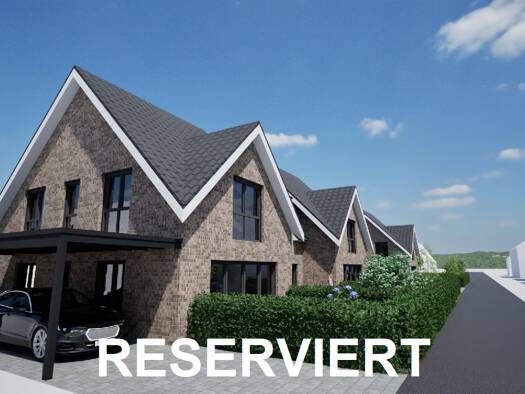 Reihenendhaus zum Kauf - Erstbezug provisionsfrei 519.000 € 5 Zimmer 123 m² 206 m² Grundstück Altstadt Meppen 49716