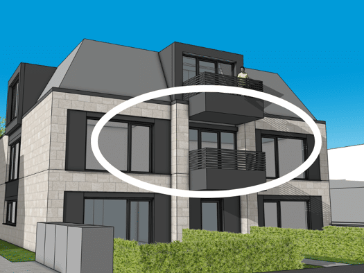 Wohnung zur Miete - Erstbezug 1.440 € 3 Zimmer 92,5 m² Geschoss 1/2 frei ab 01.01.2027 Sutthausen Osnabrück 49082