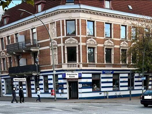 Restaurant zur Miete 2.900 € 150 m² Gastrofläche Walddörferstr. Wandsbek Hamburg 22047