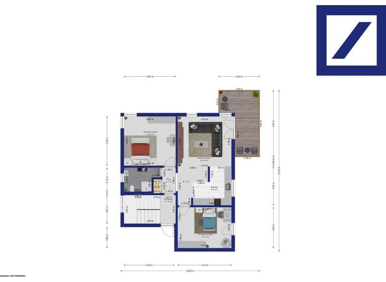 Wohnung zum Kauf 89.000 € 3 Zimmer 81,7 m² frei ab sofort Masserberg 98666