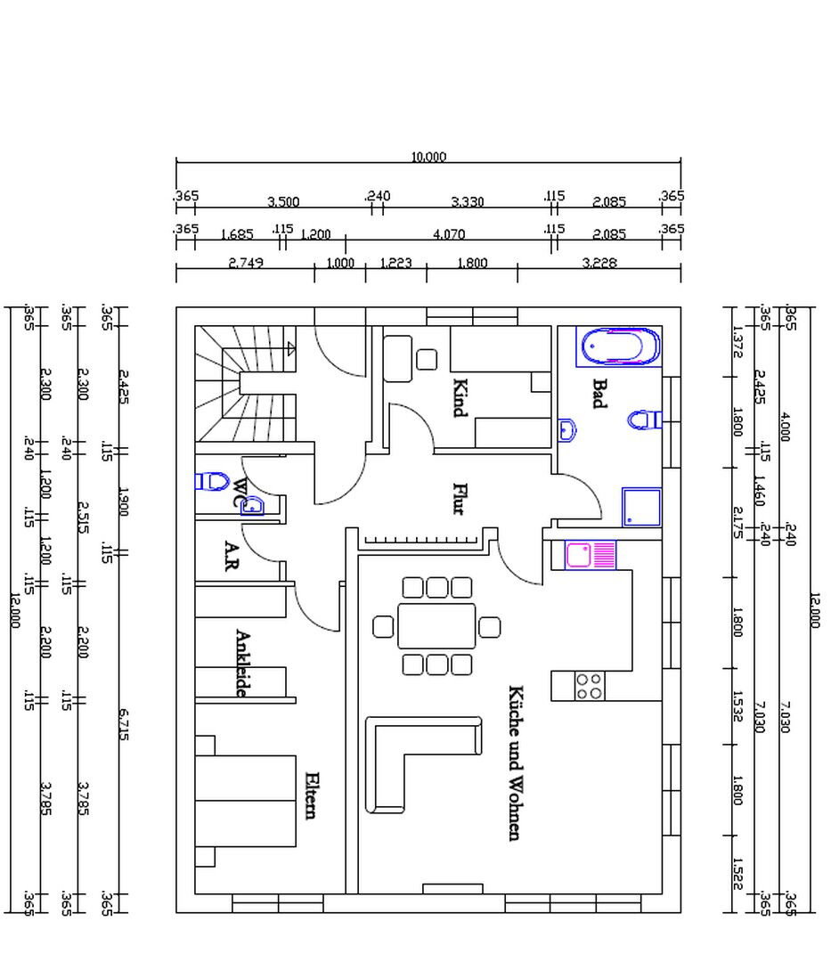 Wohnung zur Miete 1.725 € 3 Zimmer 108 m²<br/>Wohnfläche EG<br/>Geschoss Pfarrer-Kasper-Walter-Str. Bieber Offenbach am Main 63073