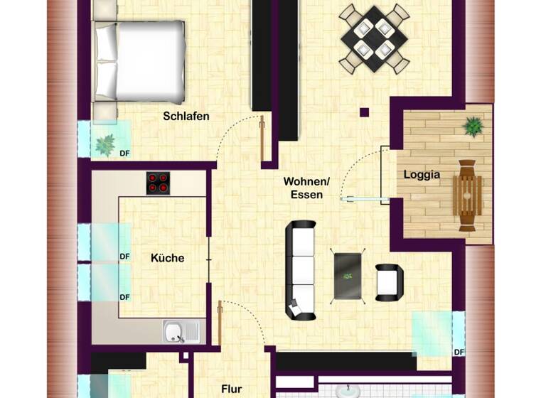 Wohnung zum Kauf 220.000 € 2,5 Zimmer 73,6 m² frei ab sofort Pamiersring 142 Crailsheim 74564