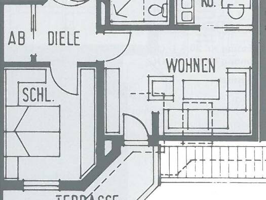 Wohnung zur Miete 580 € 2 Zimmer 58 m² frei ab sofort Senden Senden 89250