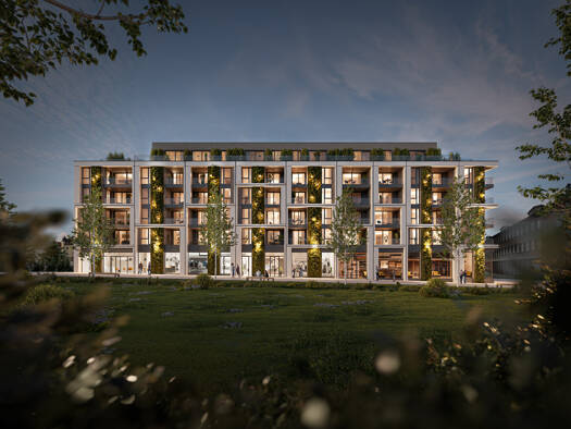 Wohnung zum Kauf - Neubau provisionsfrei 3 Zimmer 67,9 m² 1. Geschoss Bad Cannstatt Stuttgart 70372