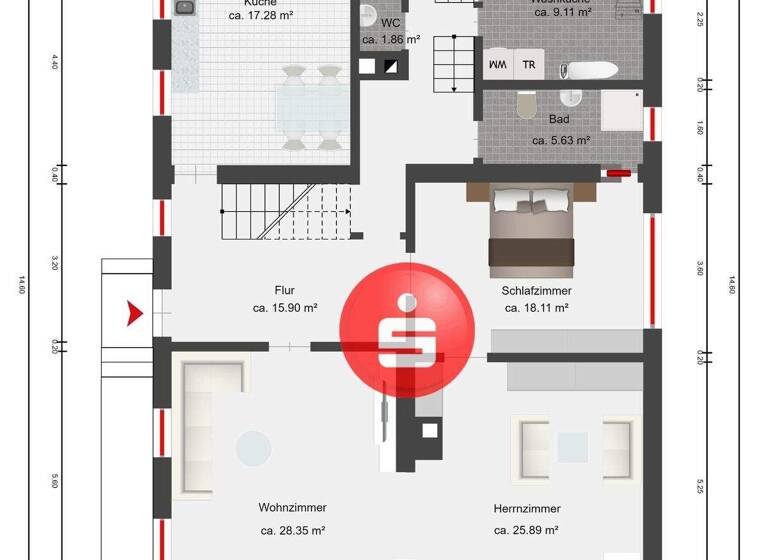 Mehrfamilienhaus zum Kauf 460.000 € 7 Zimmer 540 m² 1.486 m² Grundstück Dinkelscherben 86424