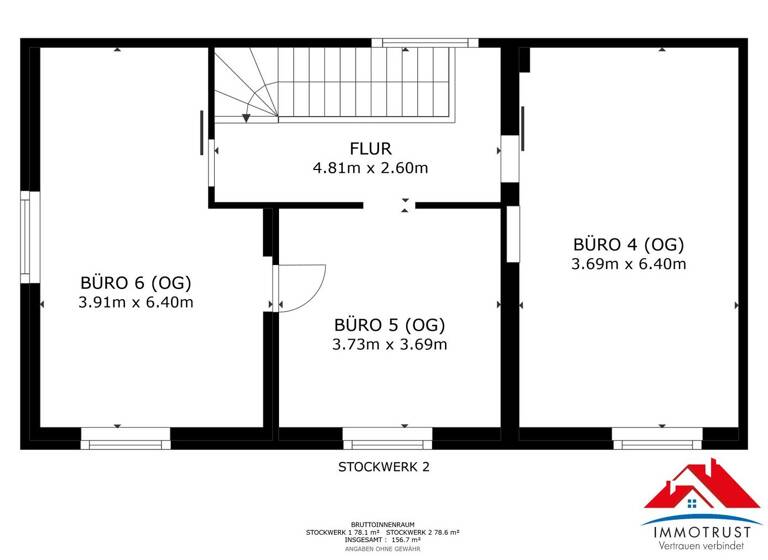 Bürogebäude zur Miete 548 € 3 Zimmer Innere Stadt Klagenfurt am Wörthersee 9020