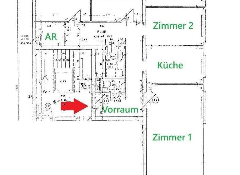 Wohnung zum Kauf 289.000 € 5 Zimmer 2. Geschoss Steyrergasse 34 Jakomini Graz 8010