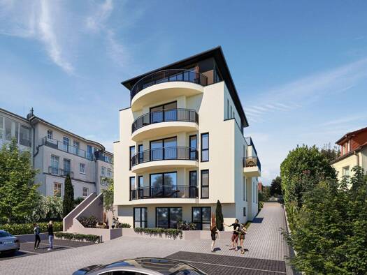 Wohnung zum Kauf - Erstbezug 338.800 € 2 Zimmer 44 m² EG Seebad Ahlbeck Heringsdorf 17419