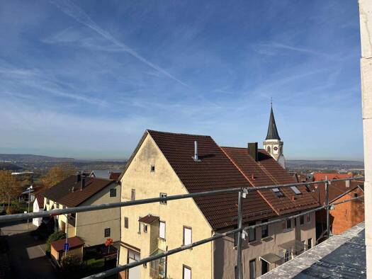 Penthouse zum Kauf - Neubau provisionsfrei 558.900 € 3 Zimmer 93,1 m² 3. Geschoss Hauptstraße 62 Neckarwestheim 74382