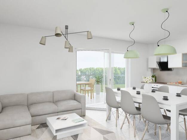 Wohnung zum Kauf - Neubau provisionsfrei 372.000 € 3,5 Zimmer 76 m² 1. Geschoss Gäustraße 24 Ergenzingen Rottenburg 72108