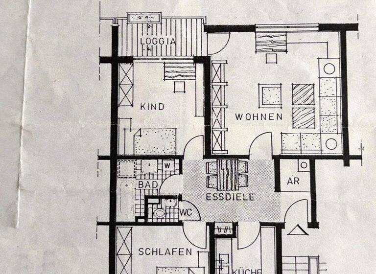 Wohnung zur Miete 1.120 € 3 Zimmer 83 m² EG frei ab sofort Avenariusstr. 38 Großreuth h d Veste Nürnberg 90409