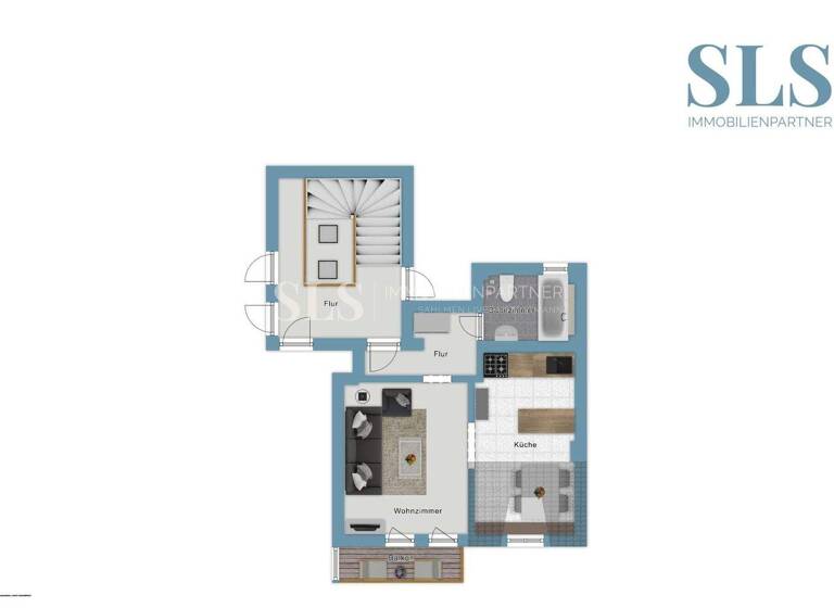 Studio zum Kauf 285.000 € 1 Zimmer 40 m² 4. Geschoss Pempelfort Düsseldorf 40477