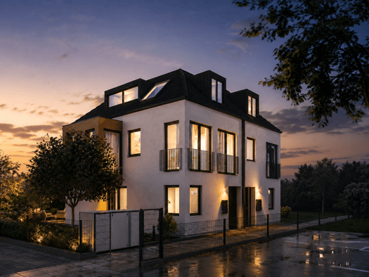 Doppelhaushälfte zum Kauf - Erstbezug provisionsfrei 1.298.000 € 6 Zimmer 134,9 m² 151,3 m² Grundstück Allach-Untermenzing München 80999