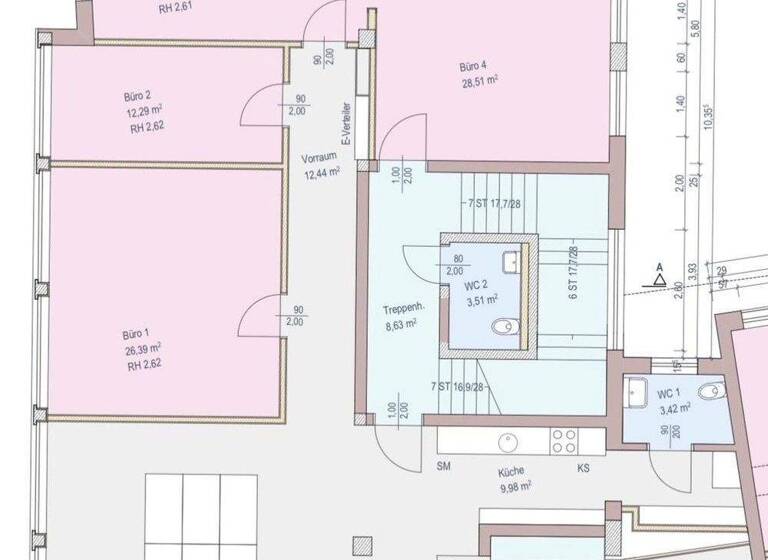 Bürofläche zur Miete provisionsfrei 2.000 € 150 m² Bürofläche Eisengasse 6A Dornbirn 6850