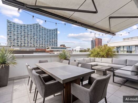Penthouse zum Kauf 2.290.000 € 4 Zimmer 200 m² EG HafenCity Hamburg 20457