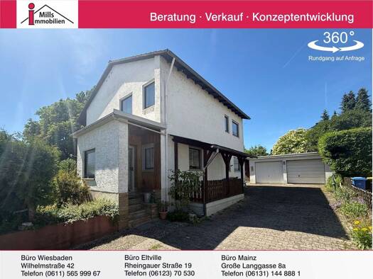 Einfamilienhaus zum Kauf 498.000 € 6 Zimmer 130 m² 730 m² Grundstück Winkel Oestrich-Winkel 65375