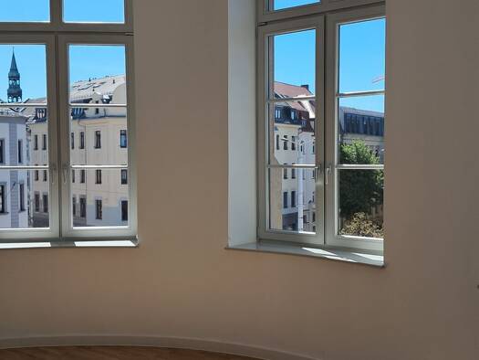 Wohnung zur Miete 374 € 2 Zimmer 47 m² 2. Geschoss Georgenplatz 1 Innenstadt Zwickau 08056