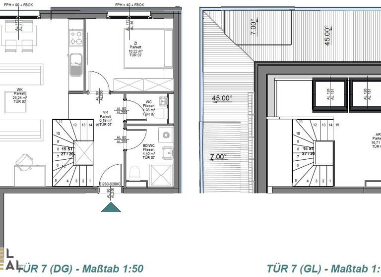 Wohnung zum Kauf - Erstbezug 372.600 € 3 Zimmer 68,5 m² 3. Geschoss Wien 1230