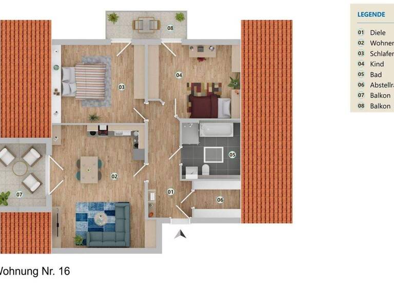 Wohnung zum Kauf provisionsfrei 495.000 € 3 Zimmer 84 m² Teisendorf 83317