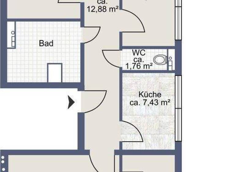 Wohnung zum Kauf 339.000 € 5 Zimmer 97,3 m² 1. Geschoss Anif 5081