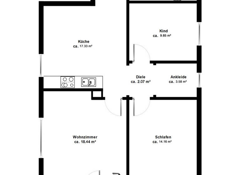 Einfamilienhaus zum Kauf 449.000 € 4 Zimmer 83,6 m² 686 m² Grundstück Hoopte Winsen (Luhe) 21423