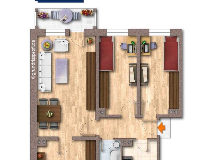 Wohnung zur Miete 420 € 4 Zimmer 69 m² 3. Geschoss frei ab sofort Schulstr. 27 Kodersdorf 02923